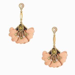 Stella & Dot Rory Floral Drop Earrings